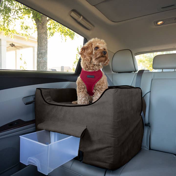 Snoozer Pet Products - Wholesale Pet carrier – Dog - Luxury Lookout II Dog Car Seat with Microsuede7