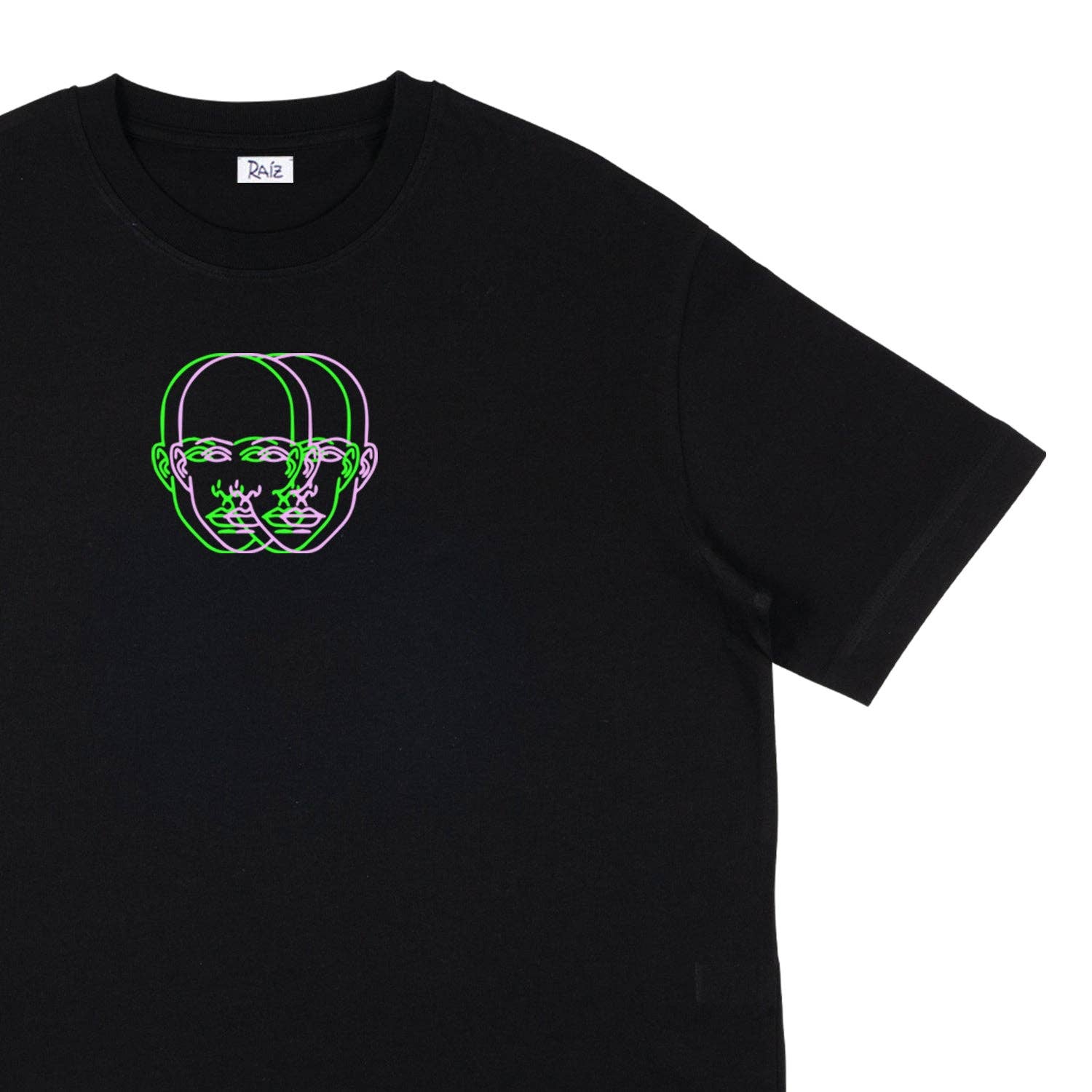 RAIZ - Wholesale T-Shirt - Unisex - CROP CABEZAS T-SHIRT2