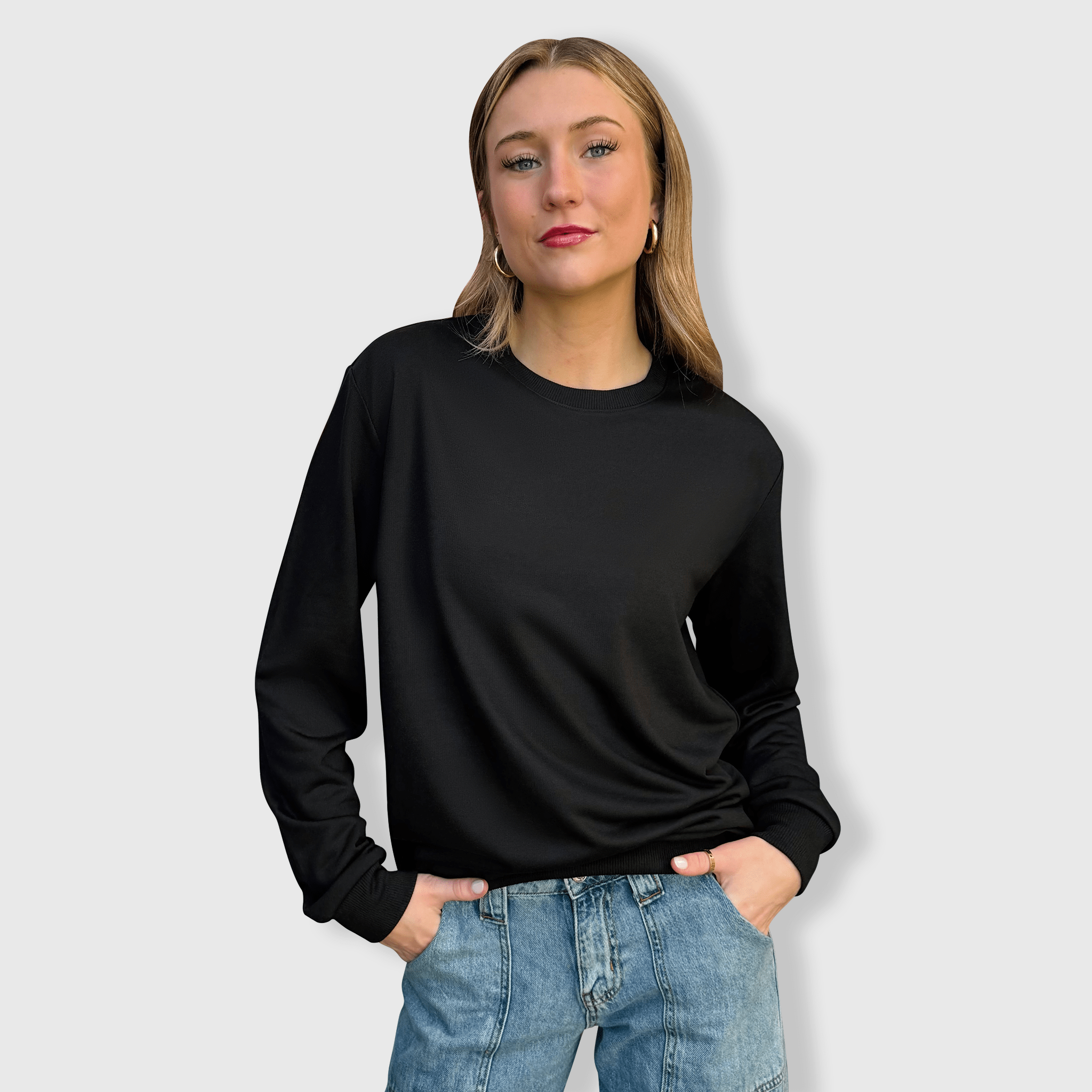 ILTEX Apparel - Vente Sweat-shirt – femme - Sweat-shirt 100 % polyester toucher coton4