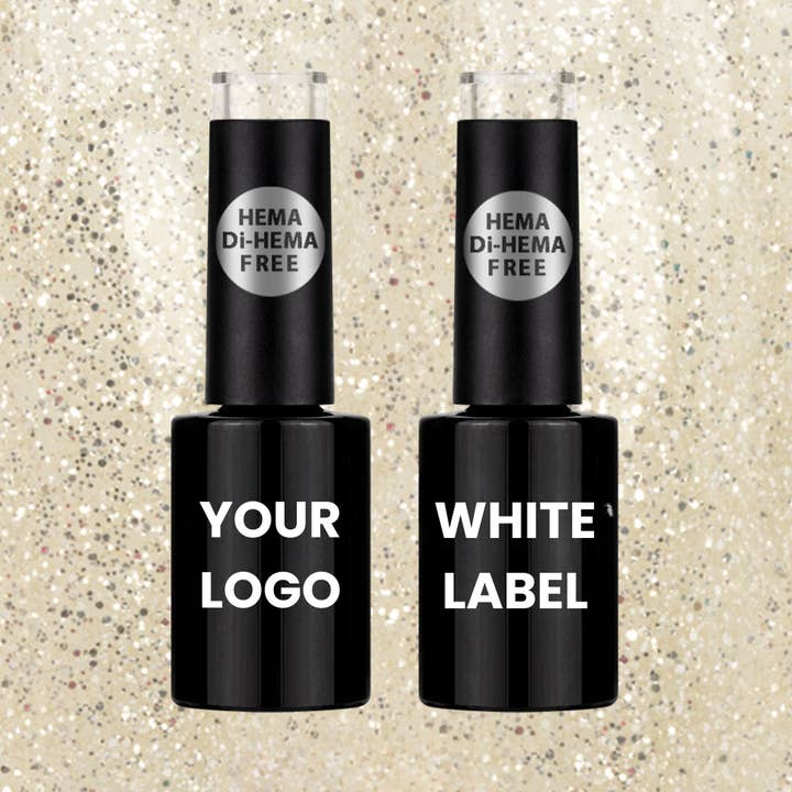 Esmalte en gel sin hema-marca White Label G583 para venta al por mayor de UNIQNAILS