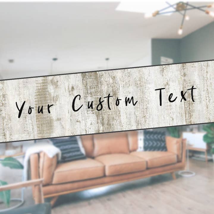 Personalised Custom Your Any Text Metal Sign Plaque for wholesale by The British Metal Signs Company