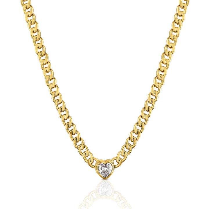 Verona Heart Necklace for wholesale by Dorsya