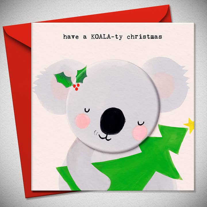 have a KOALA-ty christmas for wholesale by Bexy Boo Ltd
