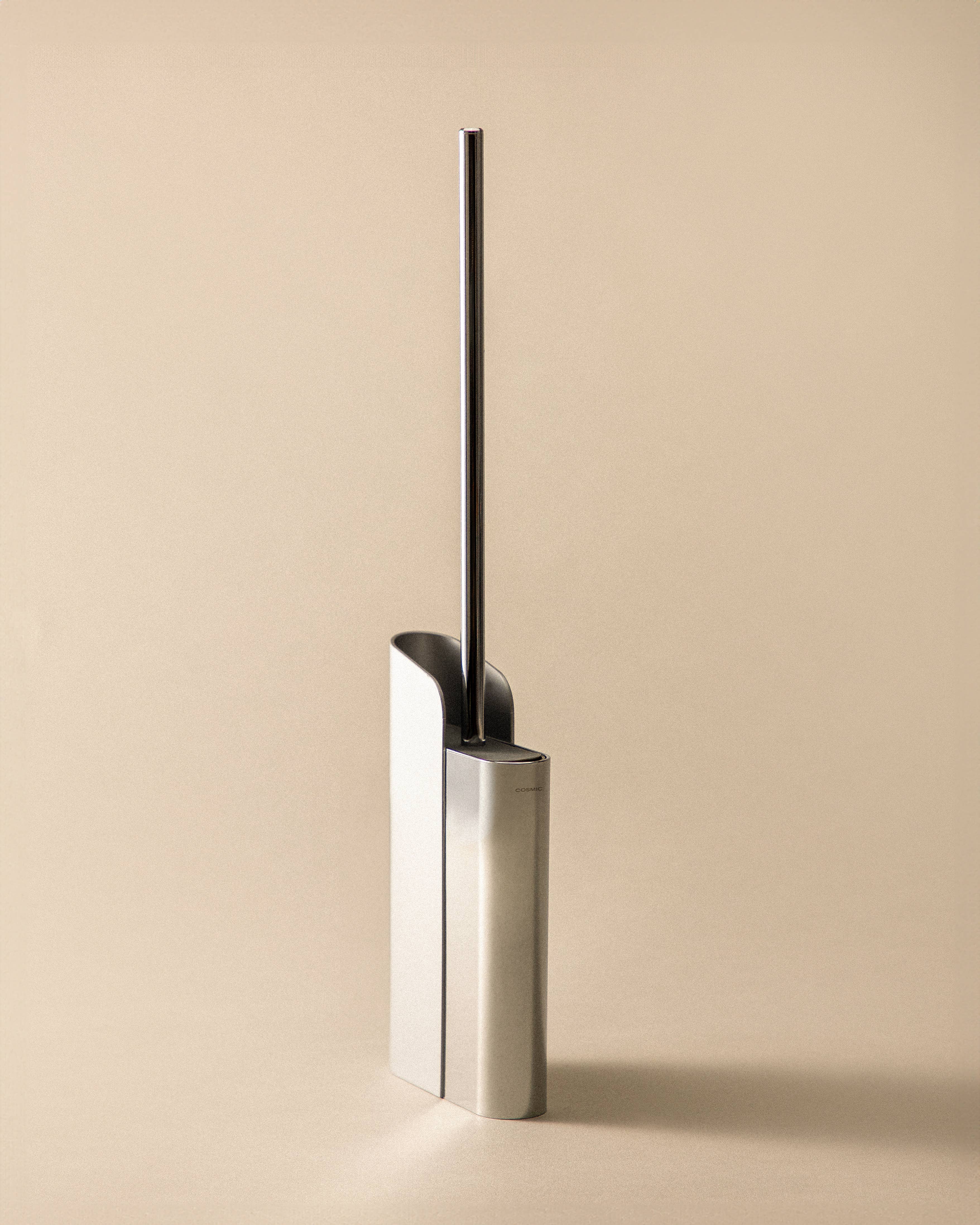 COSMIC BRAND - Vente Brosse WC - Brosse toilette plate Cosmic en silicone pour sol ou mur0