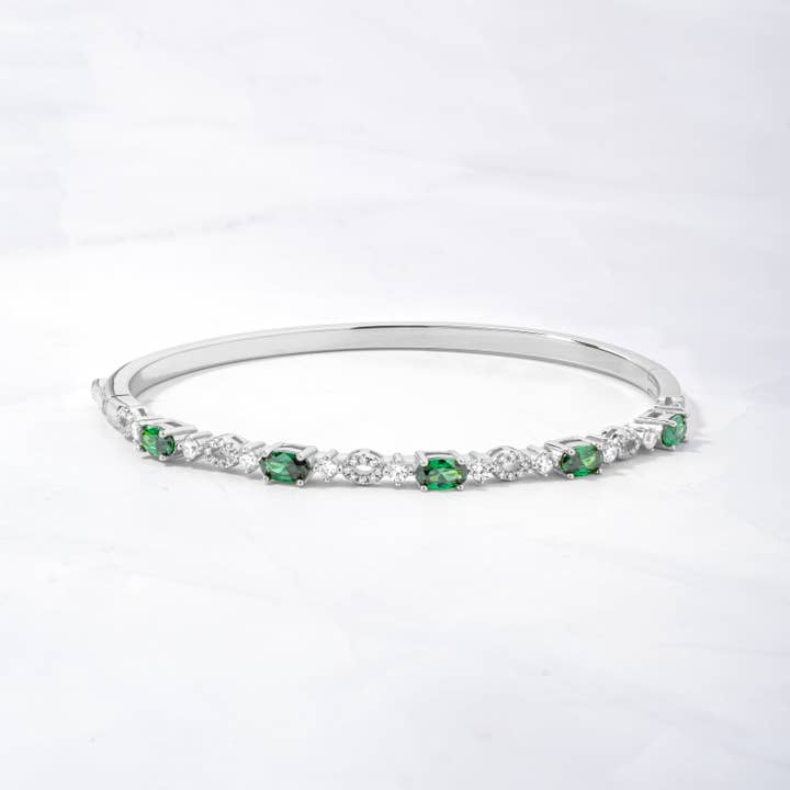 Sami Jewels - Wholesale Bangle Bracelet - Emerald Bangle