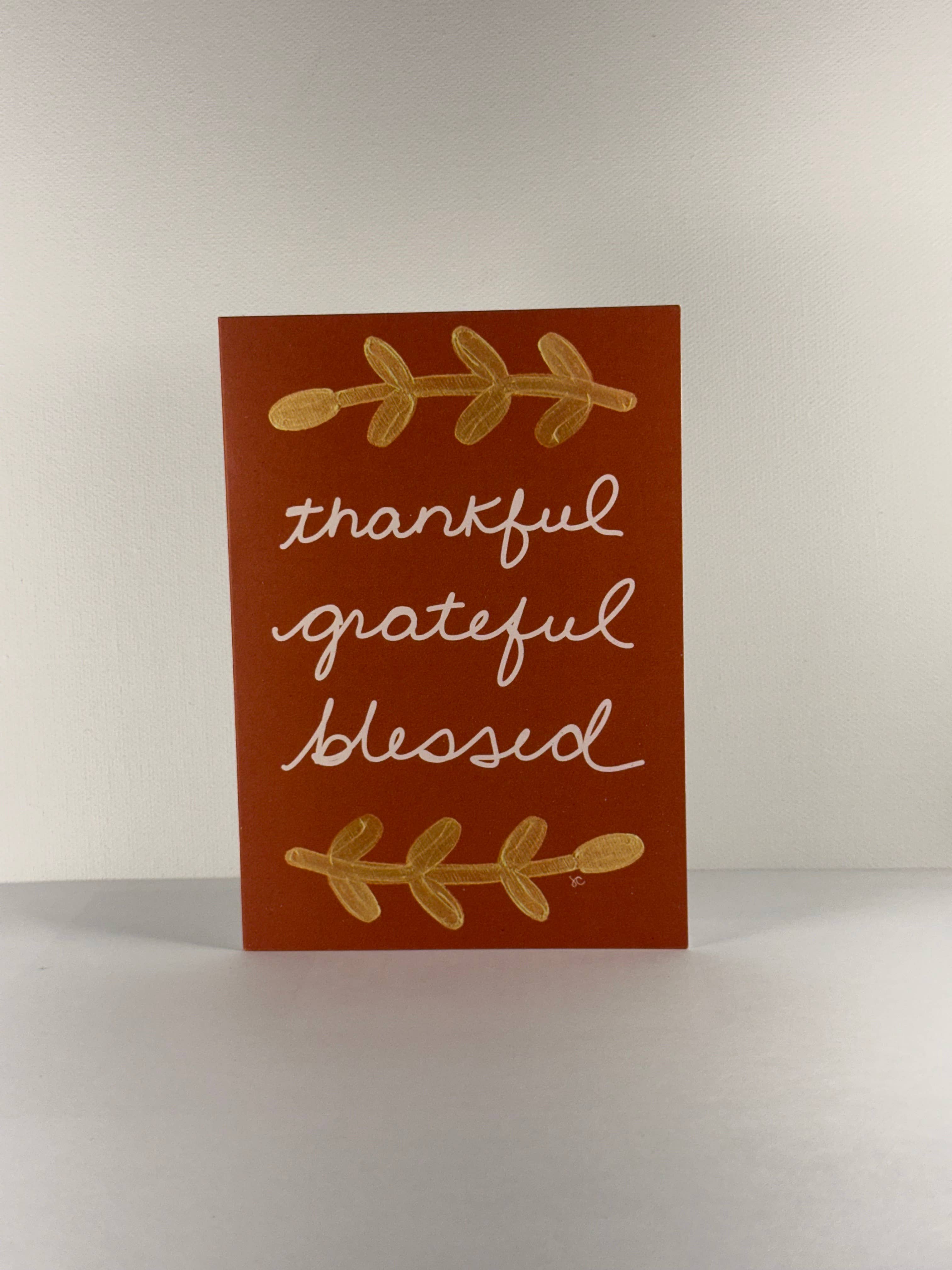 Citrus Daisy - Wholesale Thanksgiving Card - Thankful Grateful Blessed Card5