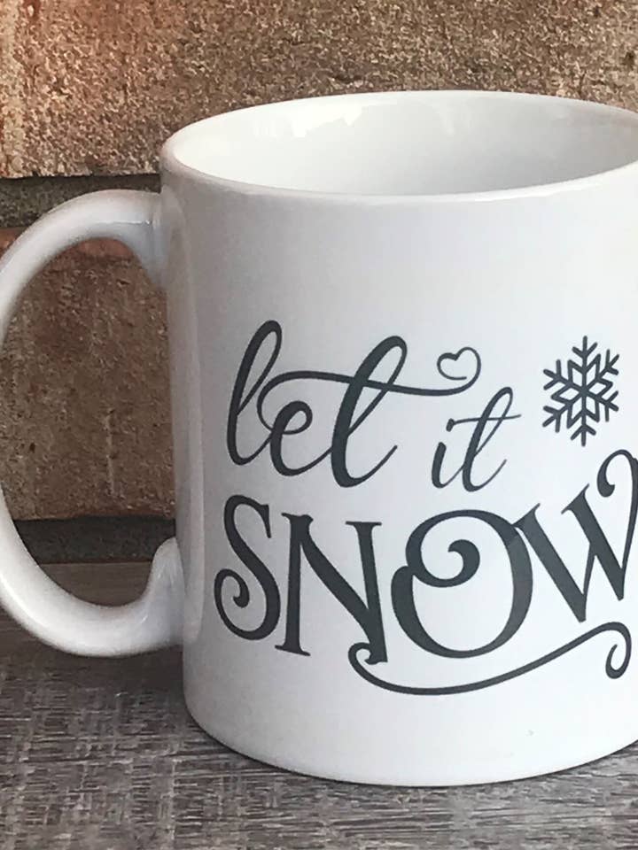 laat het sneeuwmok voor wholesale door Andi’s Shoppe