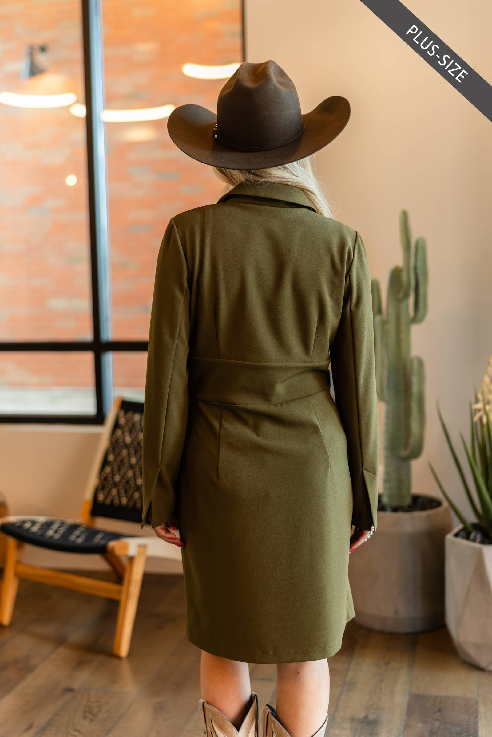 Dear Scarlett - Vente Robe – femme - Robe en ponte confortable grande taille15