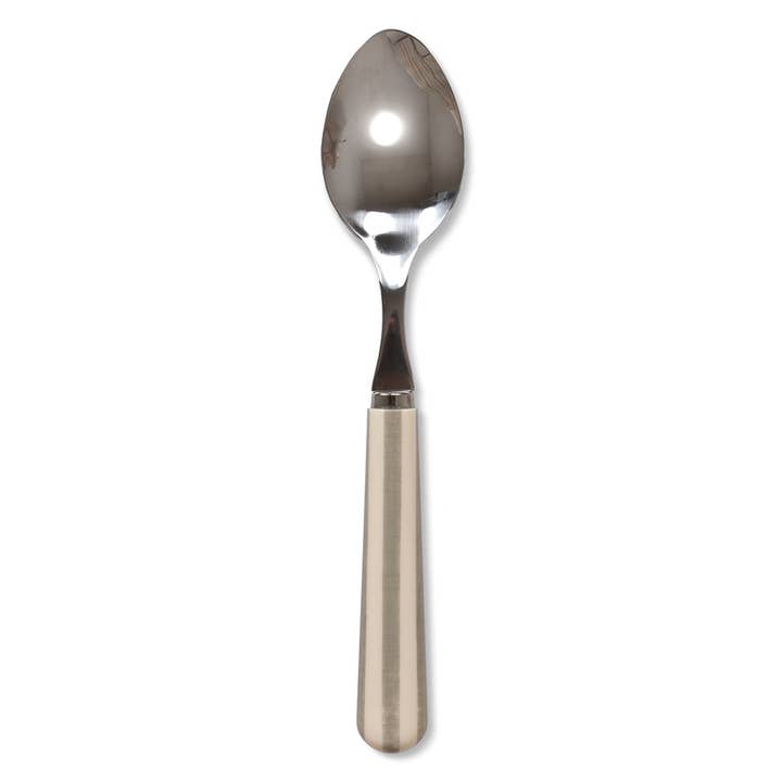 Opjet Paris - Wholesale Table Spoon (Cutlery) - Paul spoon with umber stripe in stainless steel