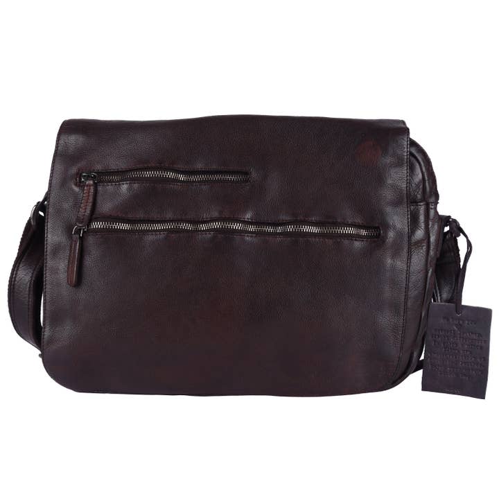Latico Leathers - Wholesale Messenger Bag - Women's - Spring St. Handcrafted Leather Messenger Bags
