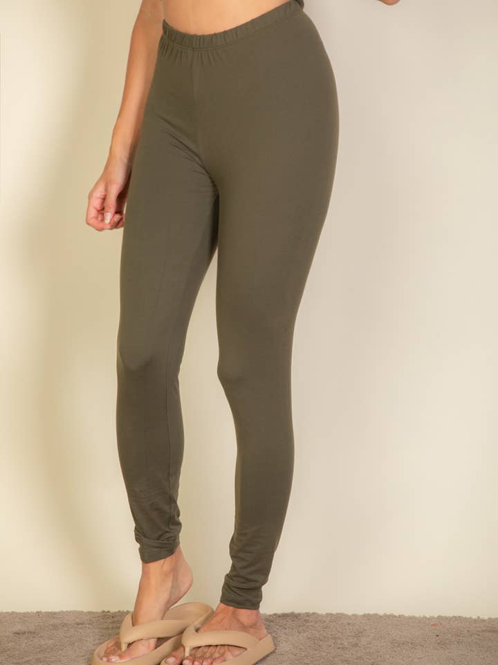 CAPELLA APPAREL - Wholesale Fashion Leggings - Women's - Basic Solid Leggings37
