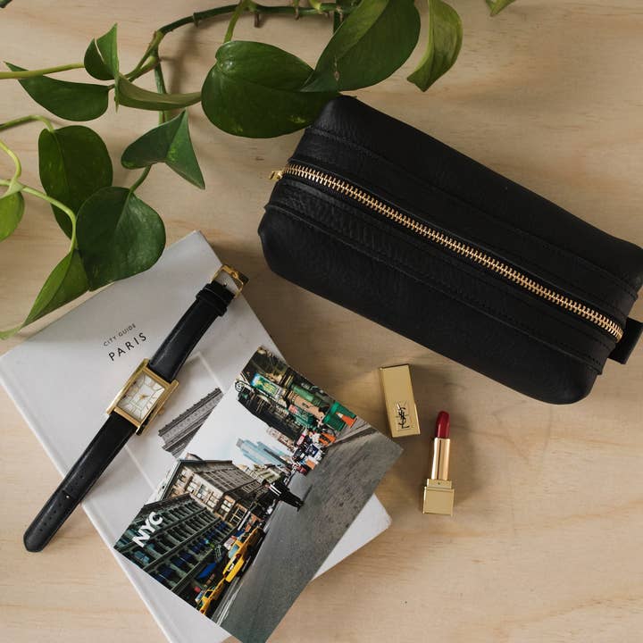 LIZ RIDEN - Wholesale Toiletry Bag - Unisex - Dopp Kits-Black6