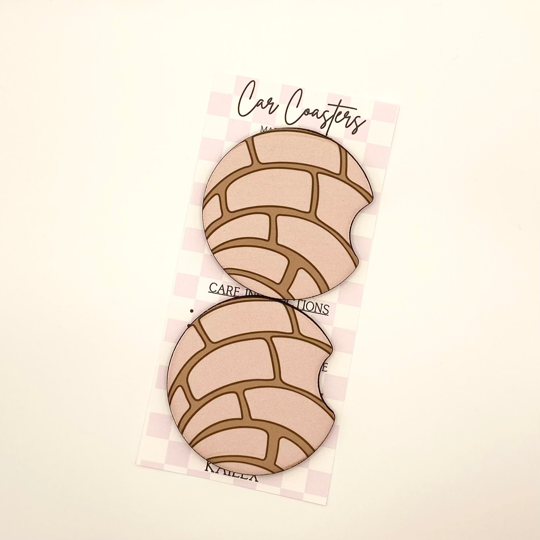 Kailex Boutique Wholesale - Wholesale Car Coaster - Women's - Concha Car Coasters2