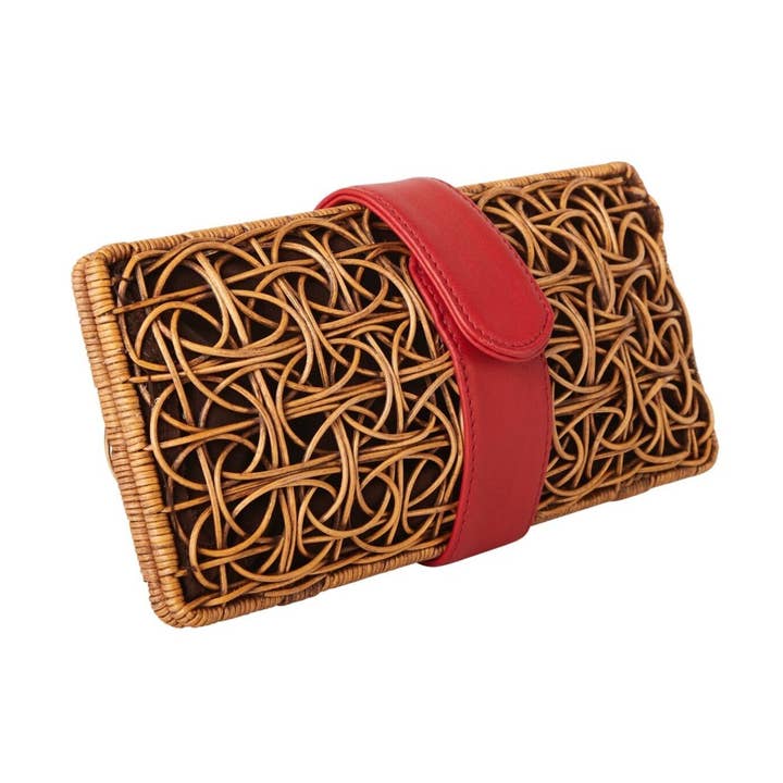 Pochette Cameron - Rossa per la vendita all'ingrosso da parte di Sarah Stewart