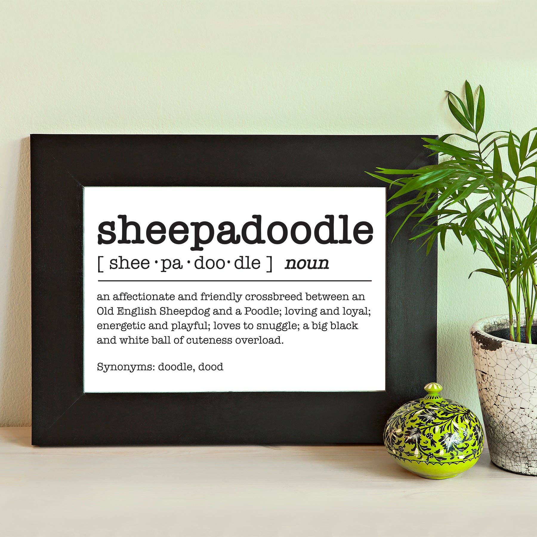Doodle Dog Town - Wholesale Art Print - Doodle Dog Dictionary Definition Prints - 2 sizes22
