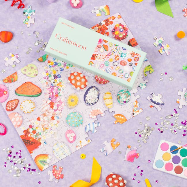 Piecework Puzzles - Wholesale Puzzle - Kids - Crafternoon 100 Piece Puzzle