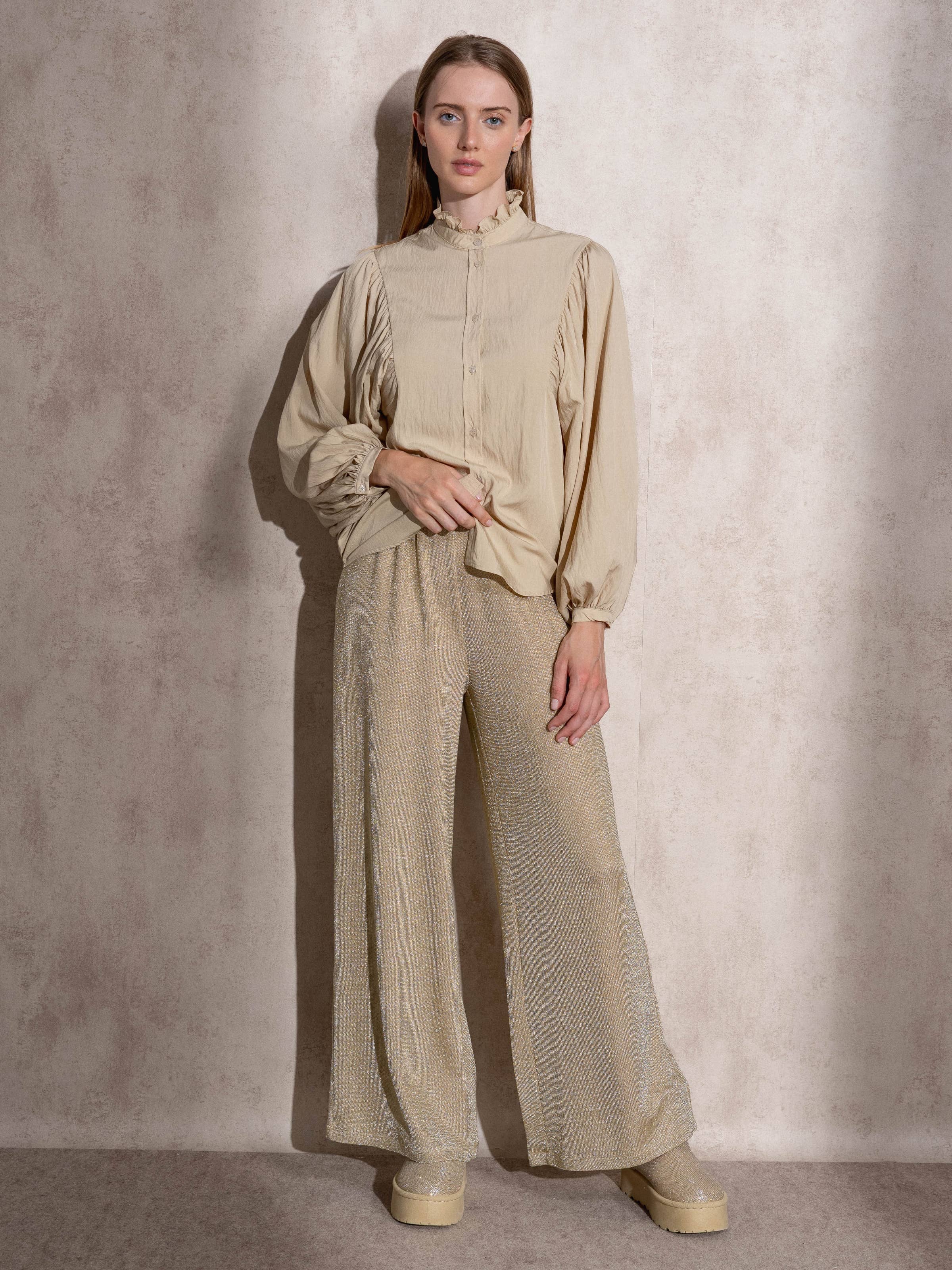 SMF - Wholesale Pants - Women's - 259615 - CALÇAS 65%VI 30%LUREX 5%ET