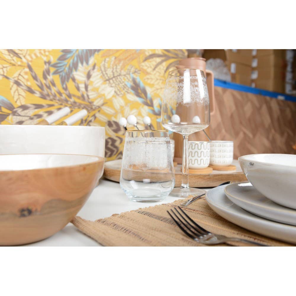 AULICA - Wholesale Wine Glass - Arabesque wine glasses - set of 63