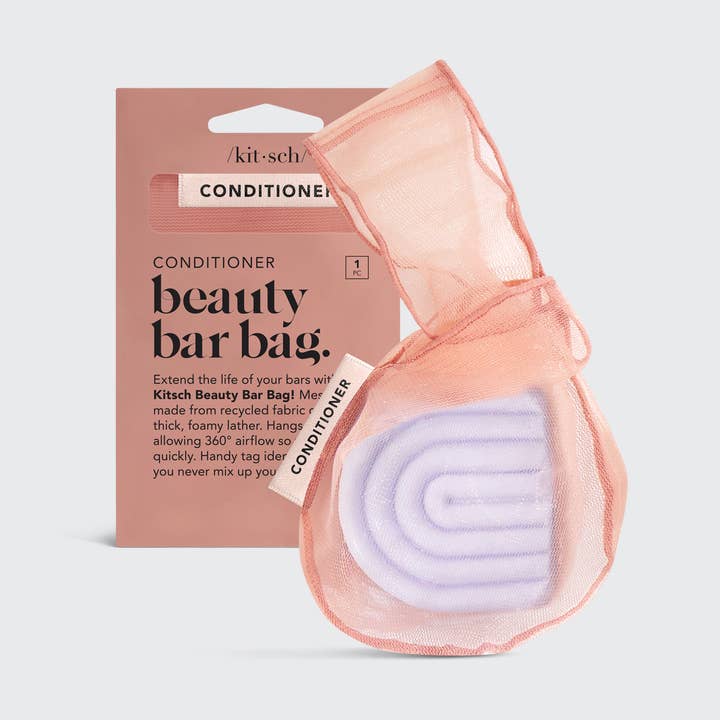 KITSCH - Wholesale Soap Pouch/Sack/Bag - rPET Beauty Bar Conditioner Bag - Terracotta