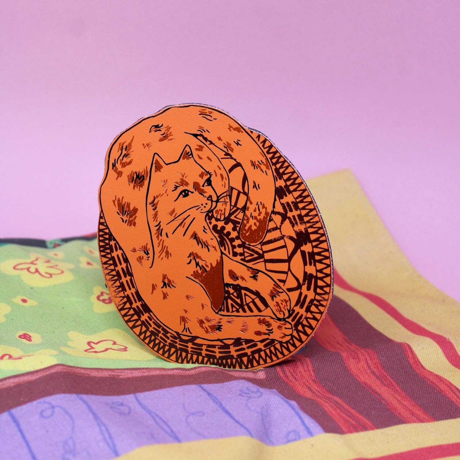 Ark Colour Design – wholesale Magnet – Cat on a Mat Magnet5