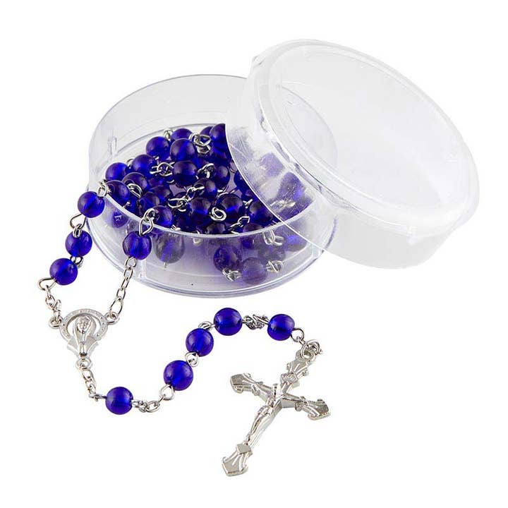 Christian Brands Catholic - Wholesale Prayer Beads Necklace - Glss Bead Rosary
