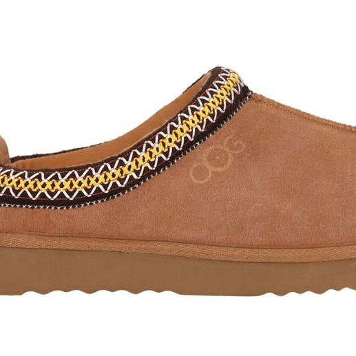 OBTC16 Camel OOG Zapatillas Acogedoras de Casa de Cuero Auténtico EU para venta al por mayor de OOG