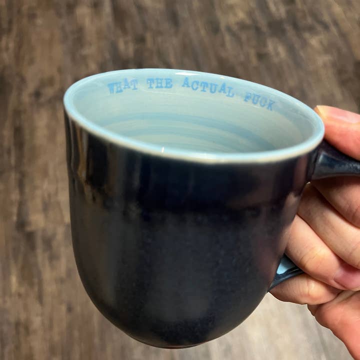 Sassy Mug: What The Actual F*ck for wholesale by Apple Hill Apothecary
