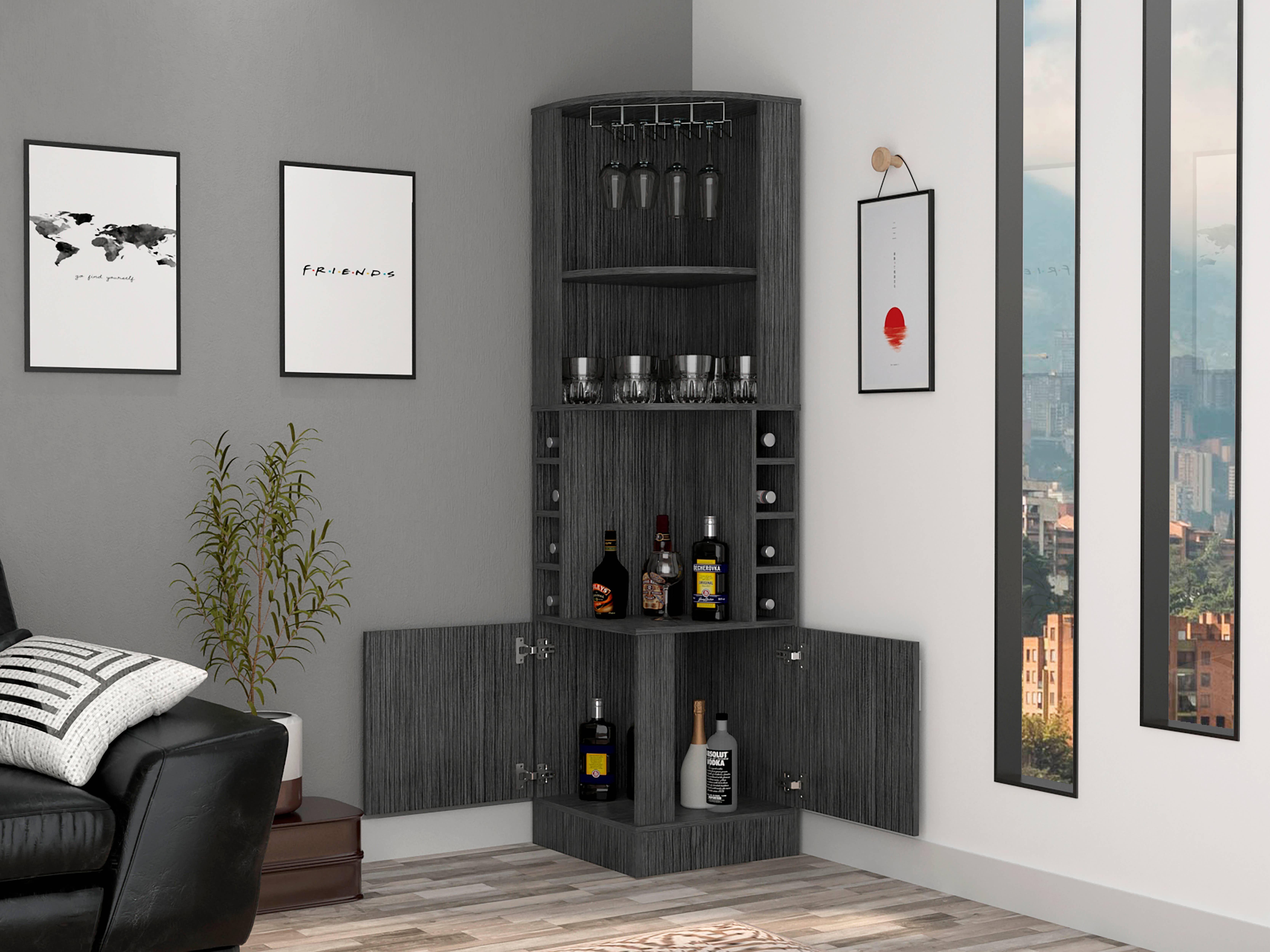TuHome Concept – wholesale Barvagn – Syrah Corner Bar Möbler4
