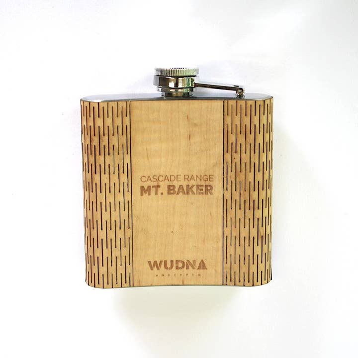 WUDN Handcrafted - Vente Flasque - Flasque en bois - Gamme Cascade (Mt. Boulanger)3