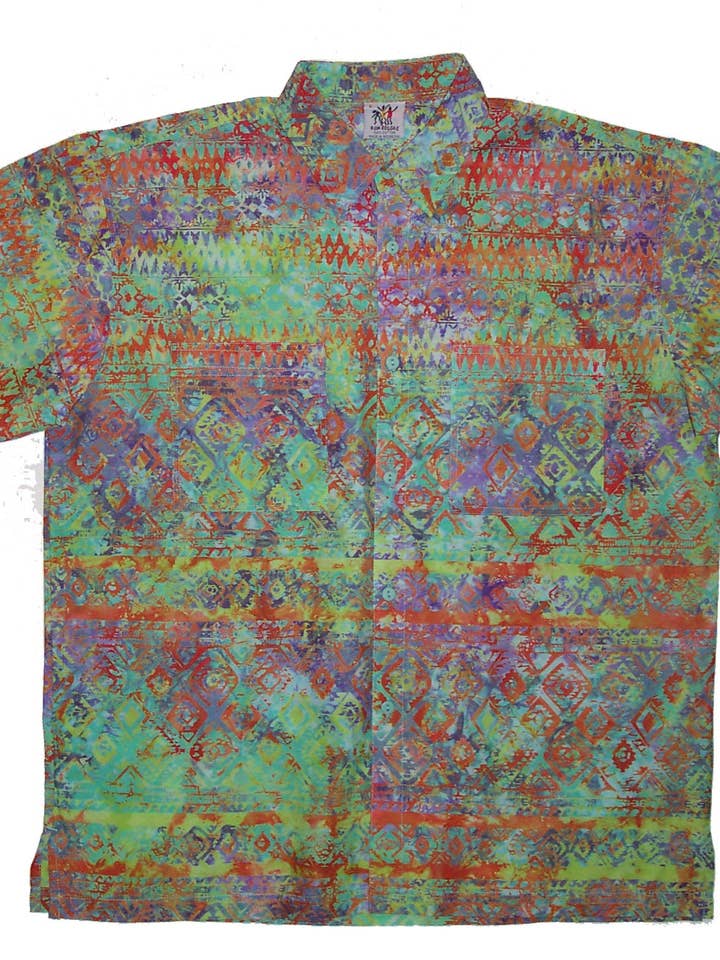 Cabana Shirt - Turkish Blanket for wholesale by Rum Reggae Clothing