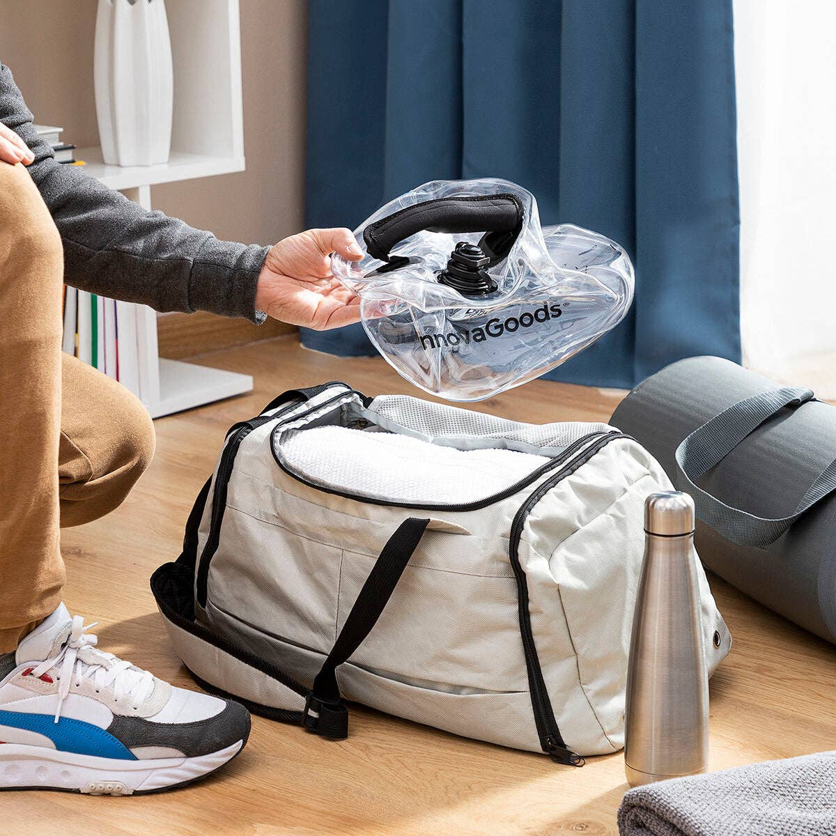 InnovaGoods - Wholesale Fitness Equipment - Water Kettlebell for Fitness Training with Fibell Exercise Guide | InnovaGoods9