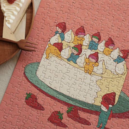 The Puzzle Theory - Wholesale Puzzle - Adult - Asami Watanabe Strawberry Cake - 300 Piece Puzzle5