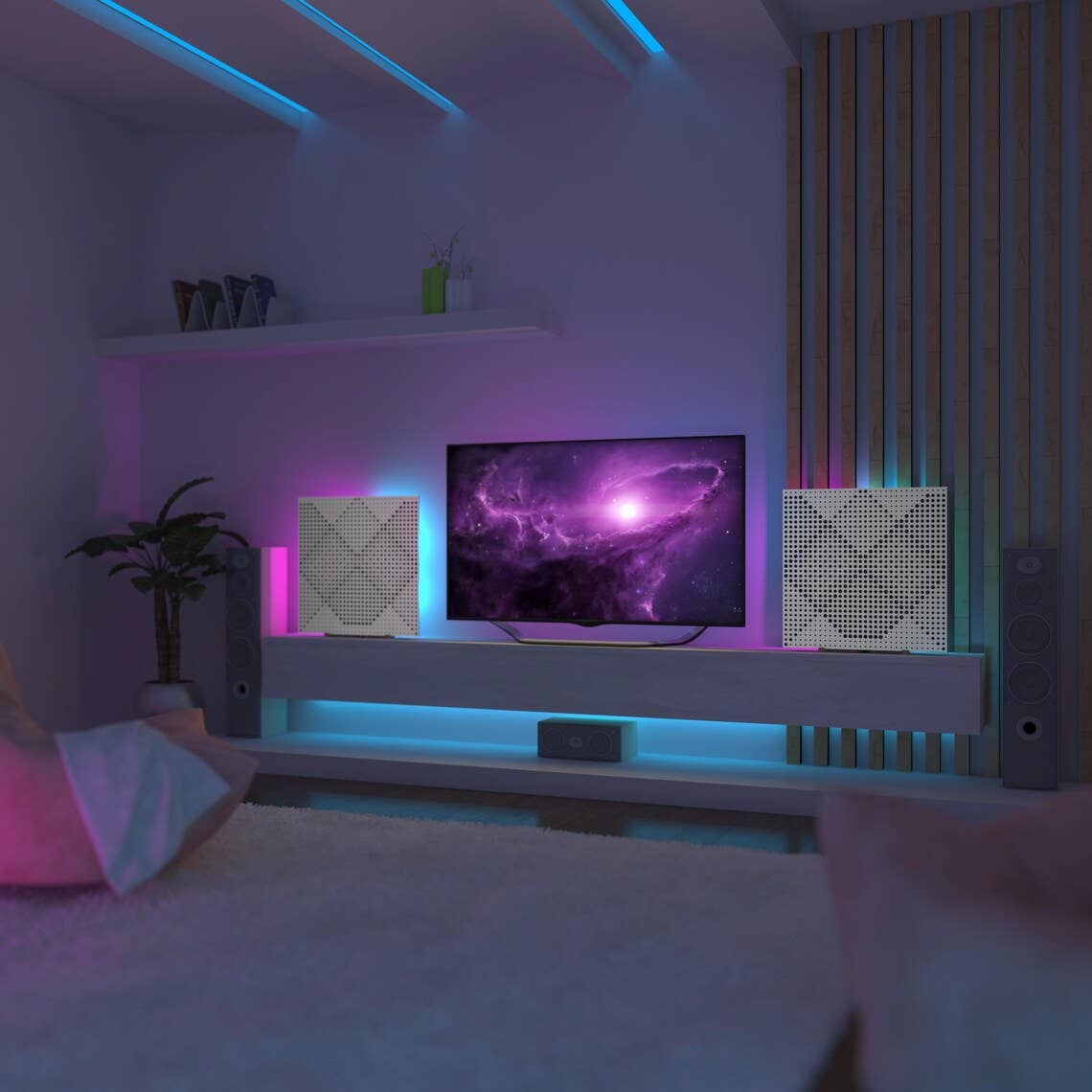 ATB-Sound sp. z o. o. - Wholesale Speakers - 2-Pack LED Panels - RGB Table Lamp for Studio & Gaming3