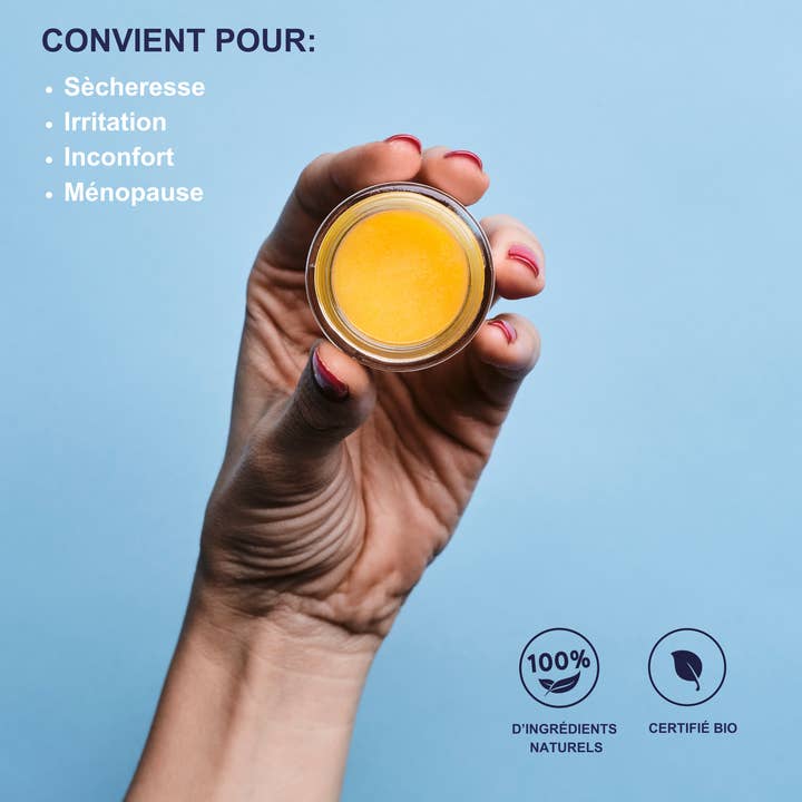 GOLIATE - Vente Lubrifiants - Baume soin vulve régénérant - naturel & certifié bio