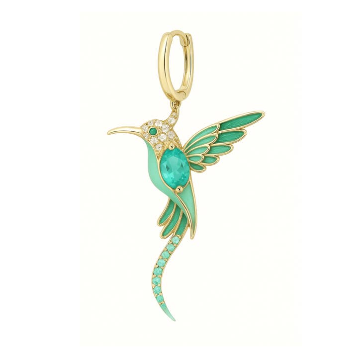 GRÜNER GEIST KREOLLE PIERCING für den Großhandel von EarCandy Jewelry