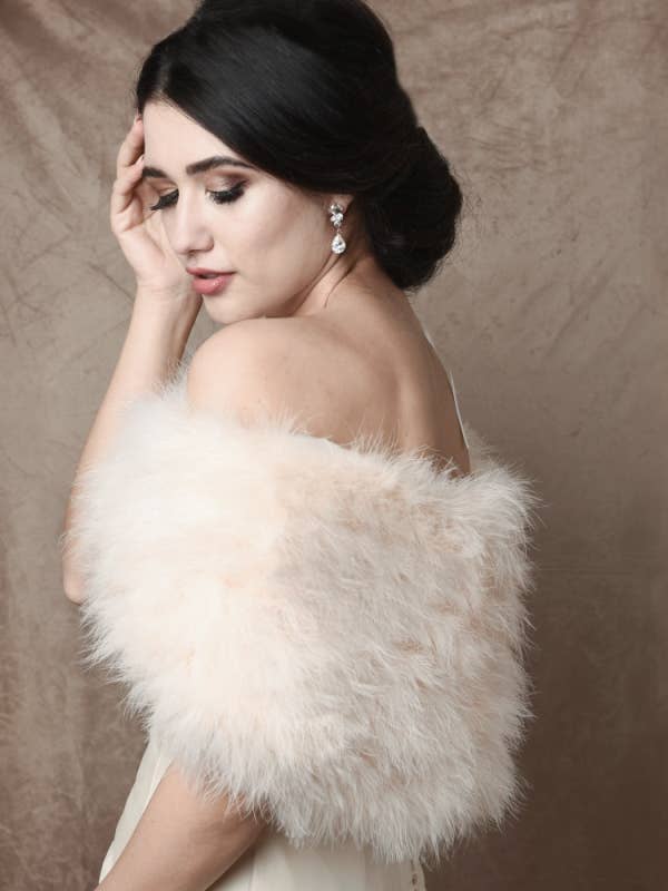 Sassb Marabou Feather Wrap and other Purchase wholesale feather boas. Free returns & net 60 terms on Faire trending on Faire.