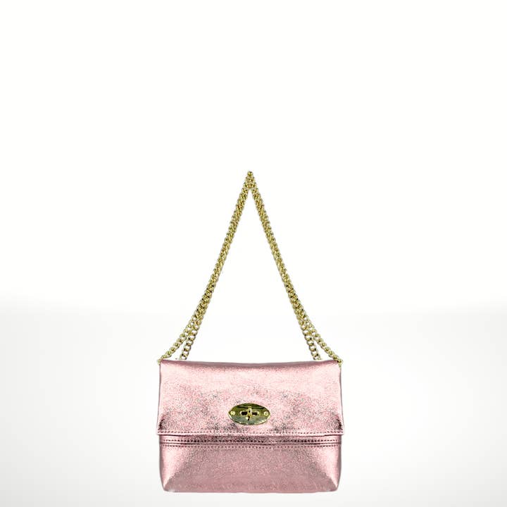 ITALIAN'S LEATHER - Wholesale Clutch Bag - Women's - Daiana Suede Leather Bag 22071327