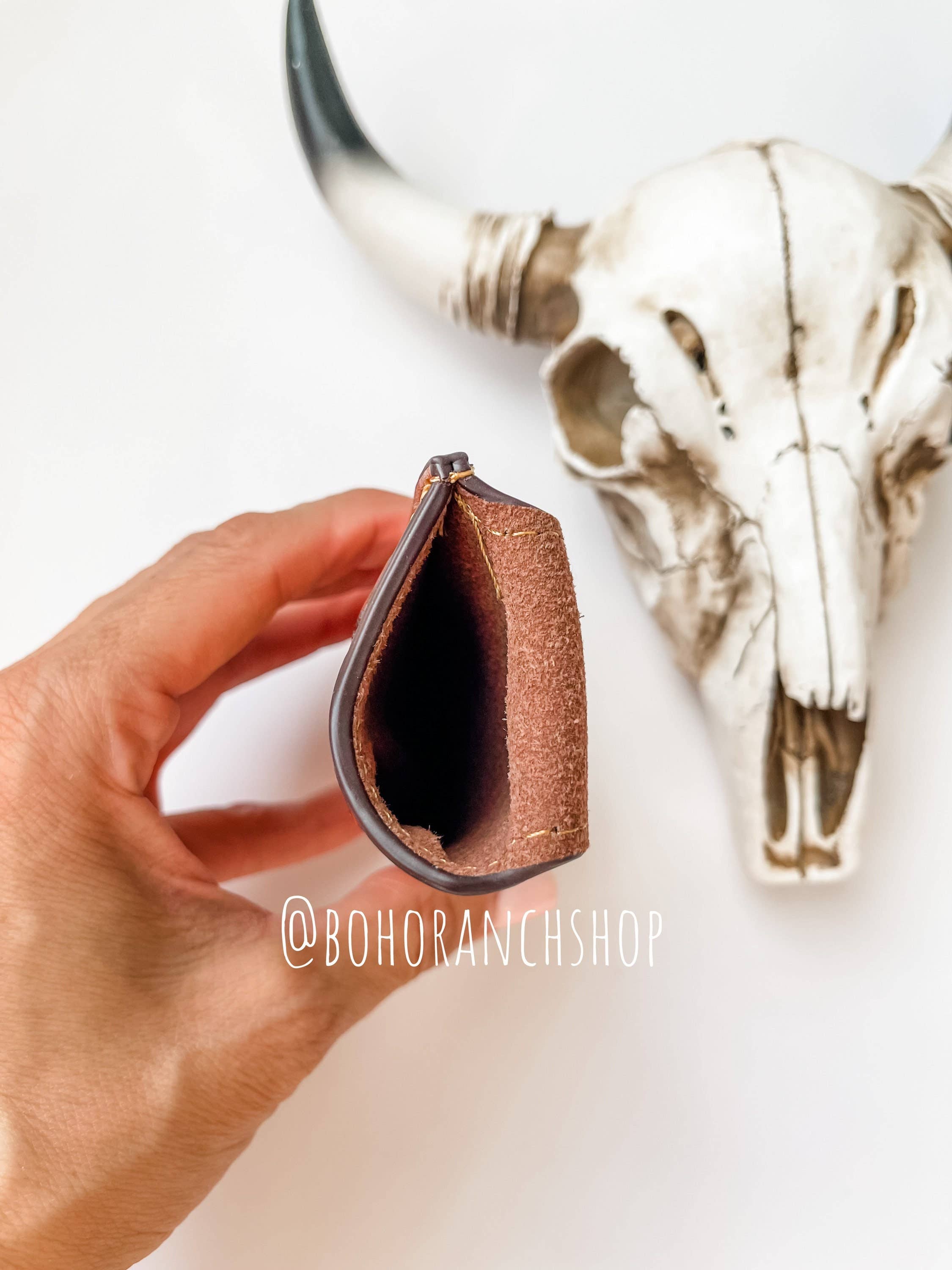 Boho Ranch Shop – wholesale Pocket knife/holder – Leather Pocket Knife Sheath Genuine Leather Case Pocket4