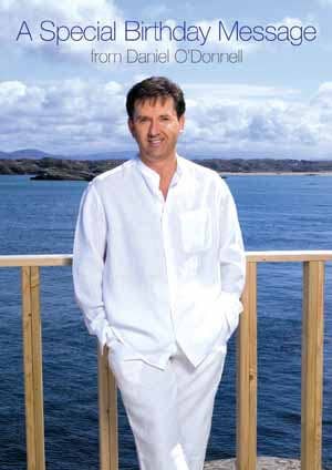 Danilo Promotions Ltd – wholesale Birthday card – Daniel O'Donnell Birthday Sound Card2