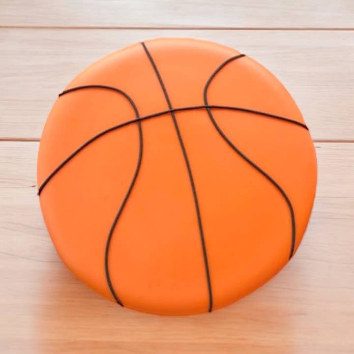 Wildflour Bakery - Wholesale Cookie - Basketball Printed Sugar Cookies