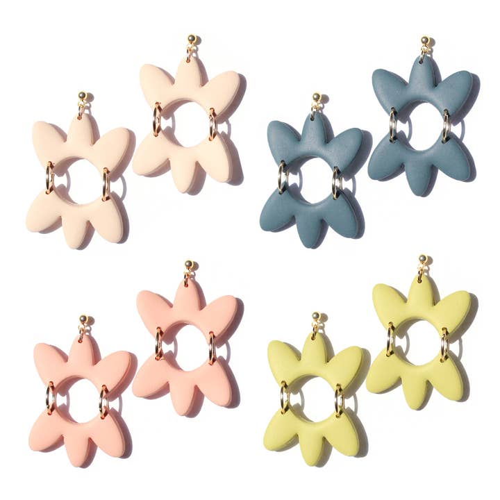 Blossom Earrings for wholesale by Hello Ashto
