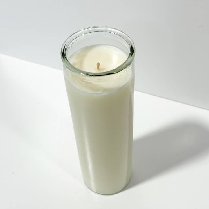 Dreamy Gallery Candle Co - Wholesale Jar/filled candle - 12 candles/18 oz Clear Tall Narrow Vessel / Religious Jar1