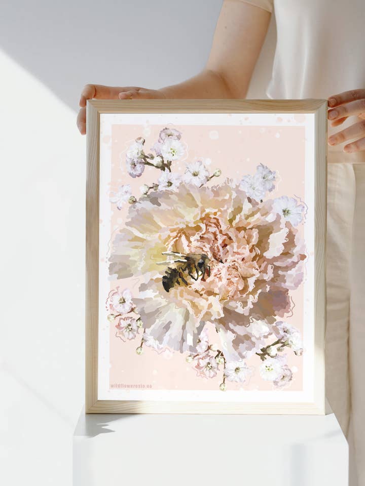 Poster 30x40 cm #0027 for wholesale by Wildflower Oslo