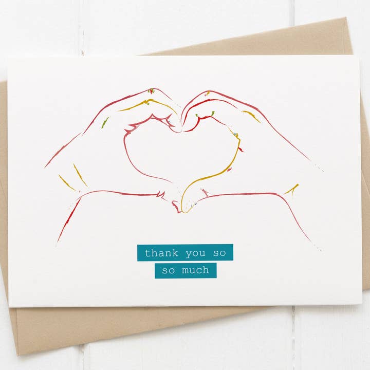 Thank You Card for wholesale by Grace Emily Design