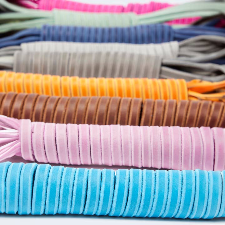 Leopold's Finest for dogs - Wholesale Pet Leash - Dog - Rounded leather tracking leash 5m21