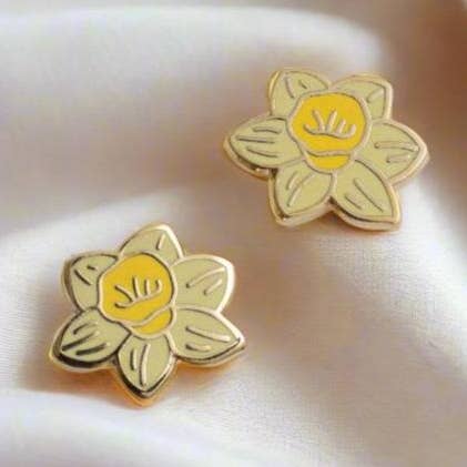 Pendientes Narcisos Amarillos para venta al por mayor de Occasionalish
