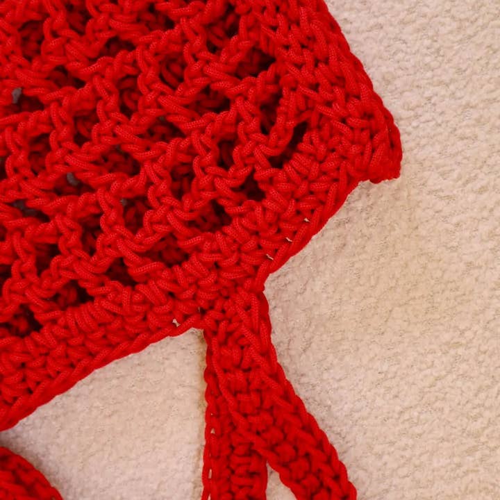 Néda - Wholesale Tote Bag - Women's - Handmade Nylon Crochet Handbag - KARINE (several colors available)11