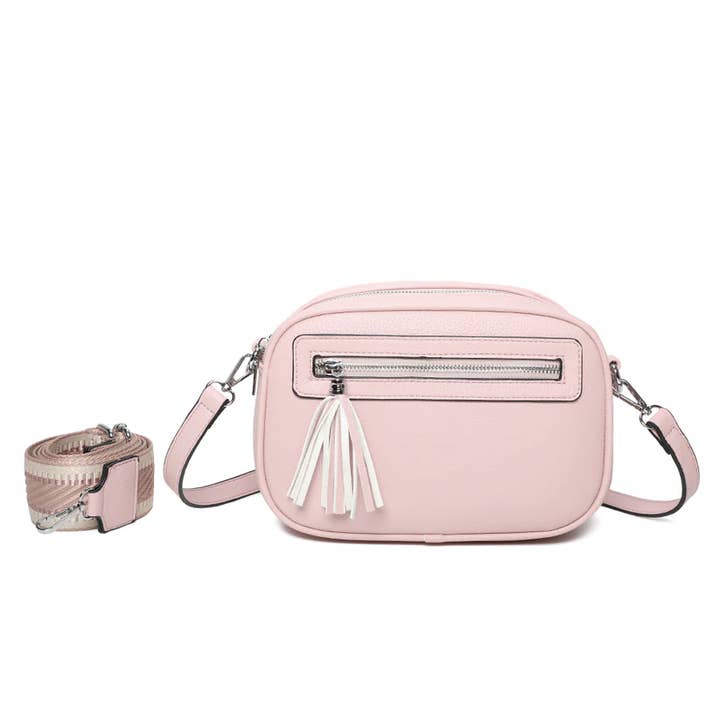 Ellas Trading – wholesale Crossbody bag – Women's – Urban Charm Tassel Ample Crossbody Bag - RB2408022