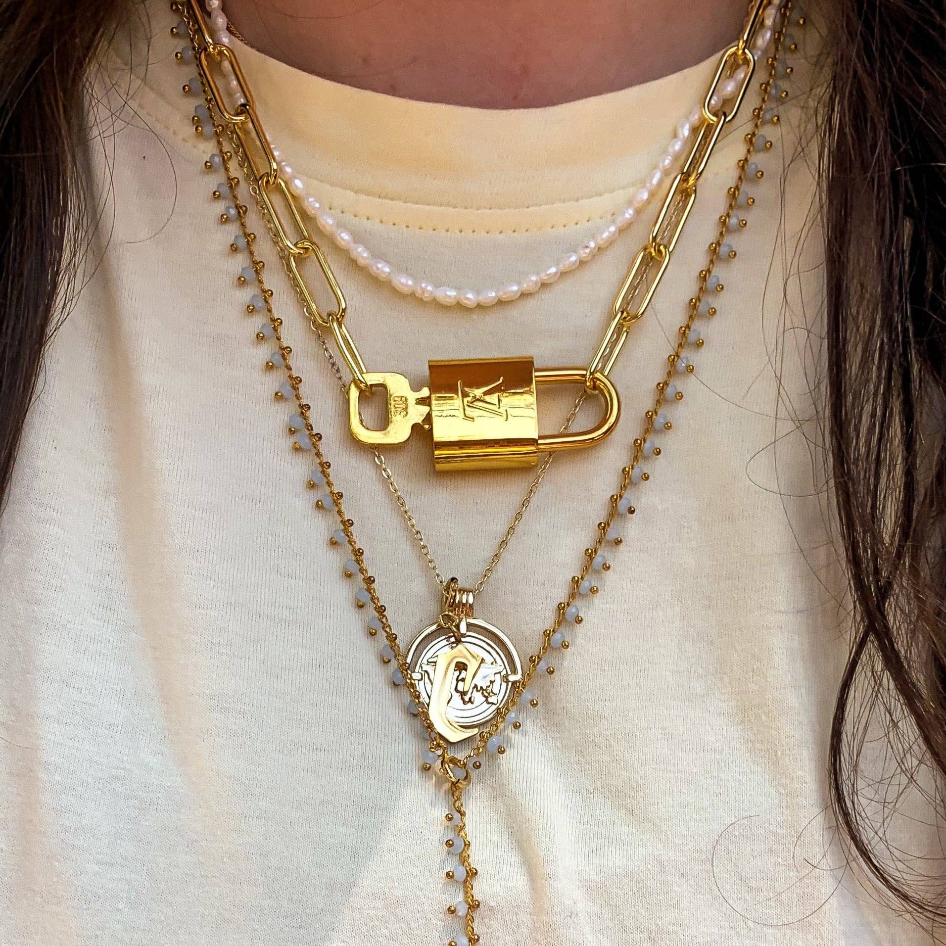 DRIP JEWELRY - Wholesale Pendant/Charm Necklace - Locked Up Necklace7