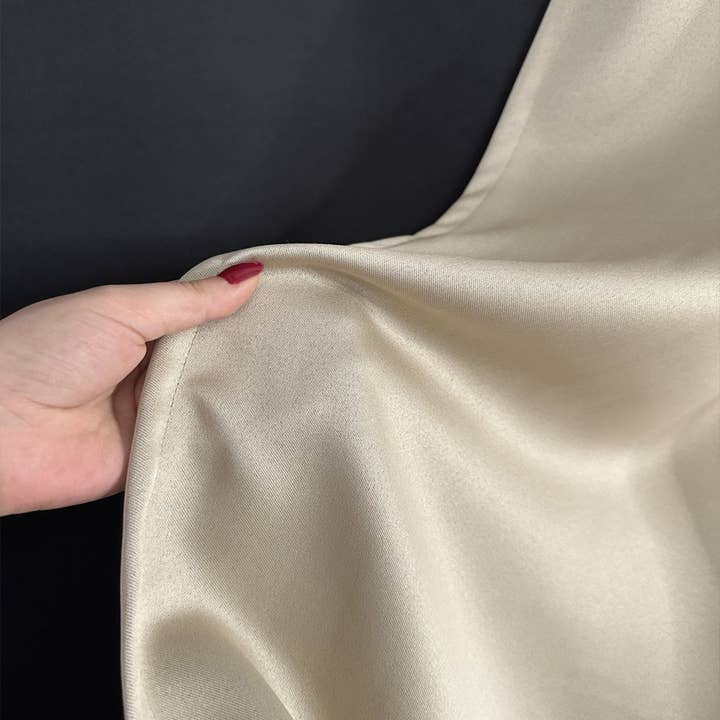 FLASHRUG LLC - Wholesale Curtain - Blackout Beige Curtain5